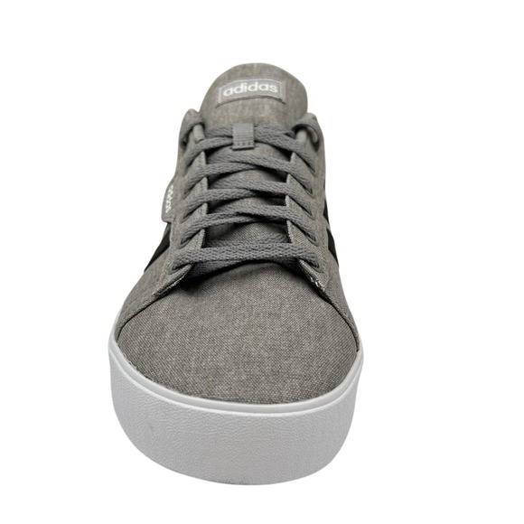 adidas Men's Daily 3.0 Canvas Skate Sneakers Size 11 Gray/Black Casual Shoes - Picture 4 of 13